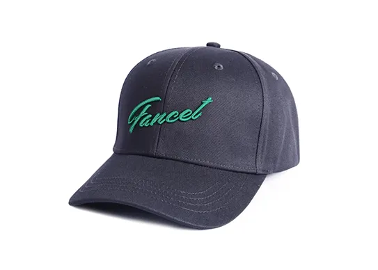 Gorras de béisbol con logotipo bordado de diseñador personalizado