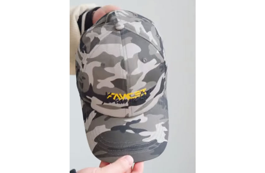 Camuflaje personalizado estampado CAMO gorra de béisbol 100% algodón