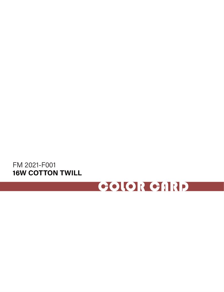 FM2021-F001 de algodón de 16W