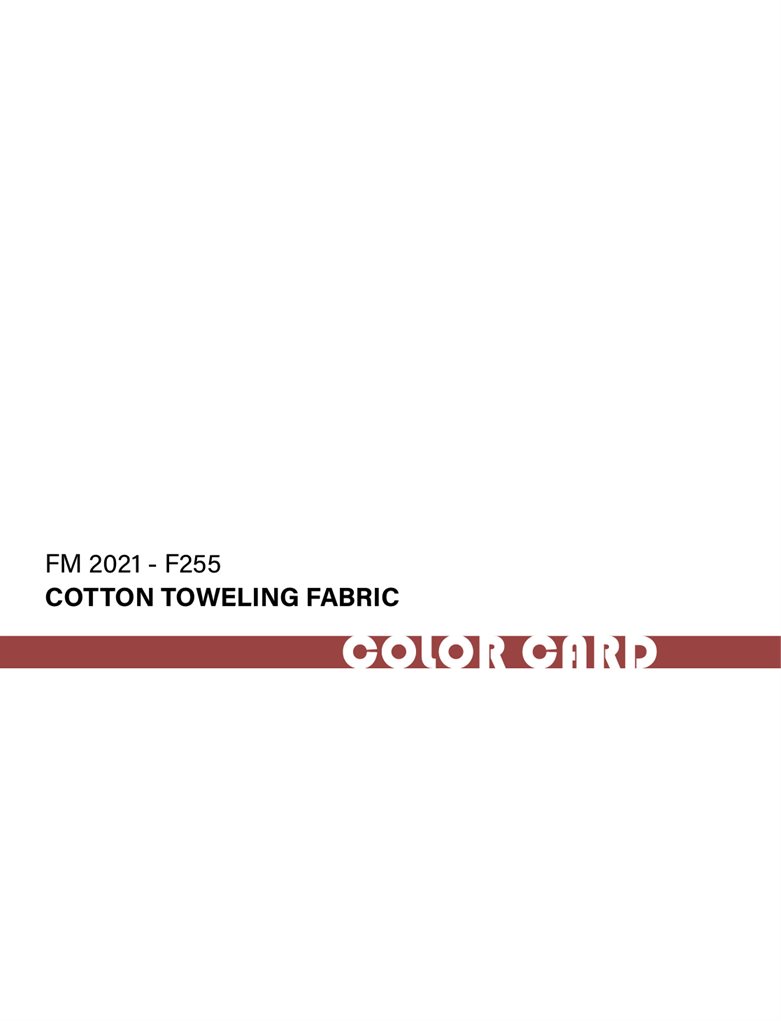 Toalla de algodón FM2021-F255