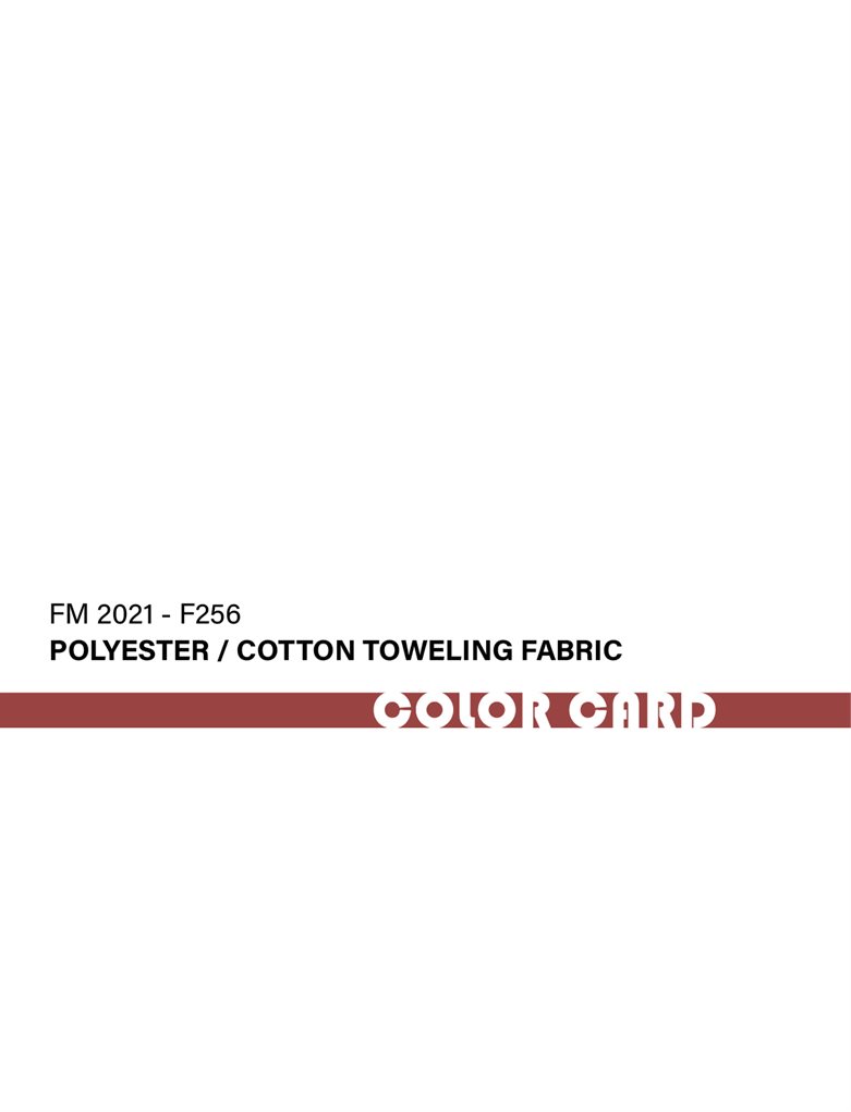 Toalla de algodón de poliéster FM2021-F256