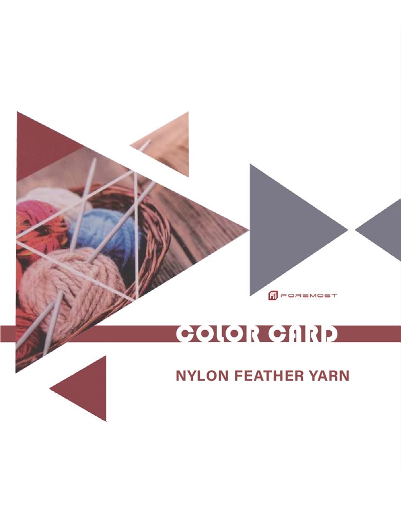 Hilo de pluma de nylon KF2021-NY008