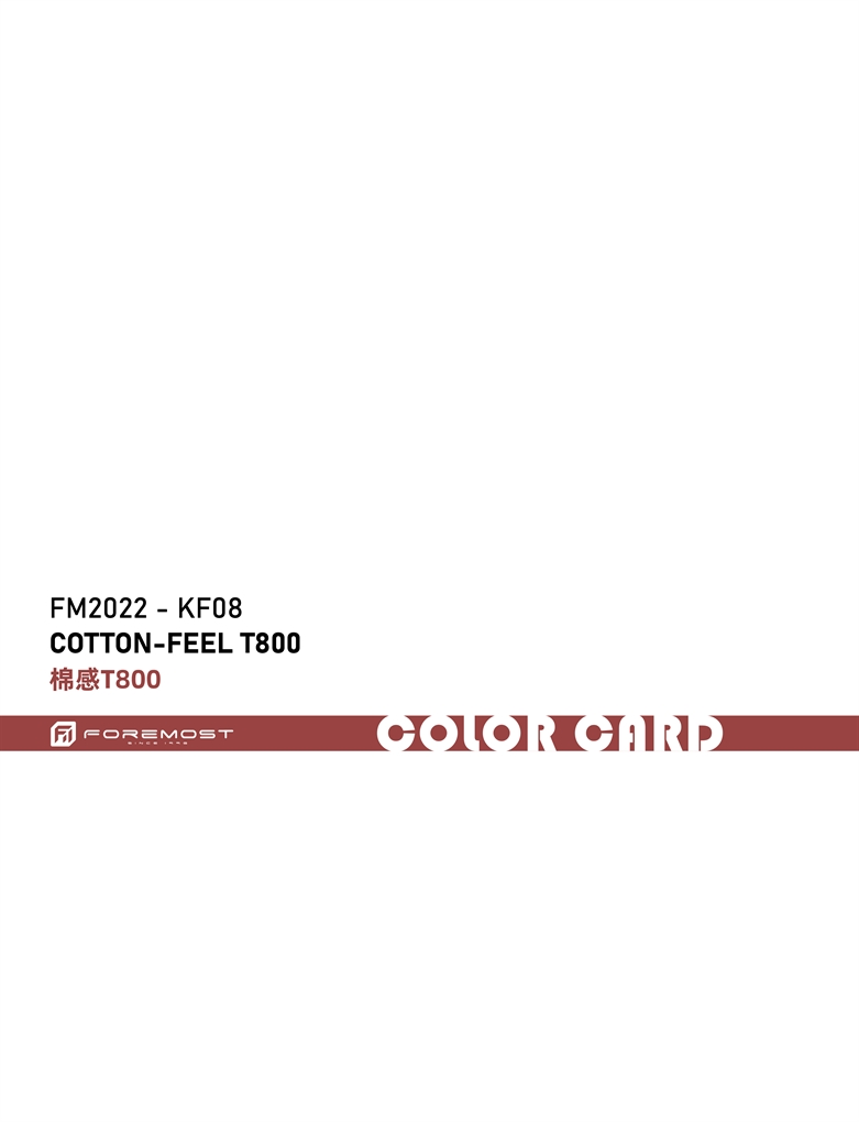FM2022-KF08 algodón Feel T800